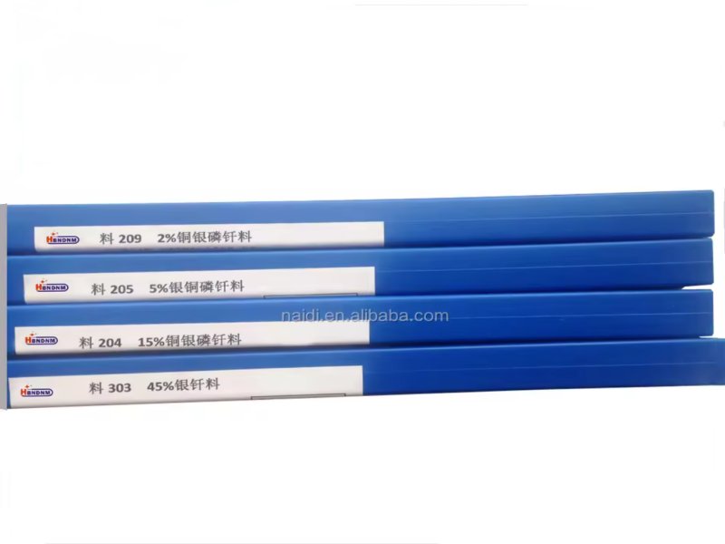 phos copper silver alloy brazing wires